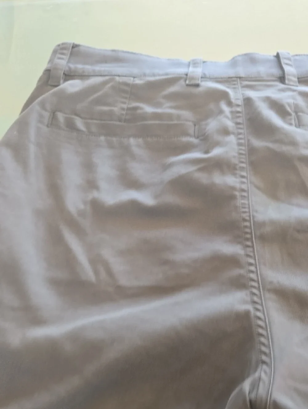 Men's Gray Performance Stretch Shorts - Casual Everyday Wear